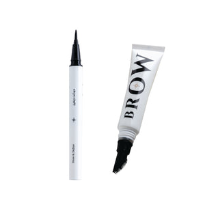 Addoony Better Together -  Draw & Define  Brow Pen + Hold & Shine Brow Jelly