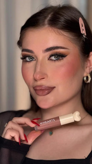 Hearts Liquid Matte Lipstick 008 روج بدون لمعه