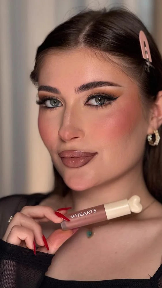 Hearts Liquid Matte Lipstick 008 روج بدون لمعه