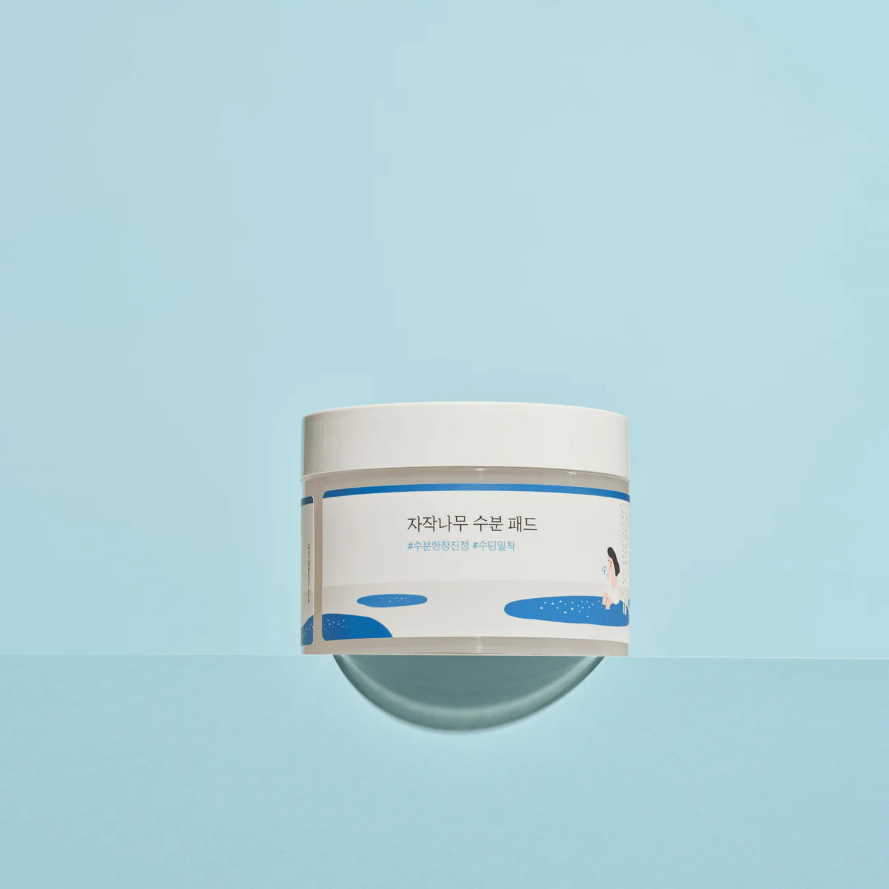 Round Lab -Birch Juice  Moisturizing Pad 80 pcs راوند لاب - بيرتش لبادات مرطبة للوجه