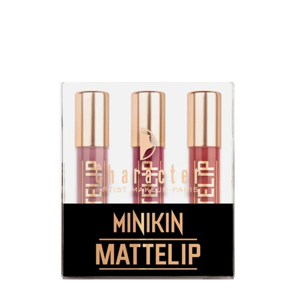 Character Minikin Mattelip 3 Pcs Combo - MK201 - ٣ ارواج ميني