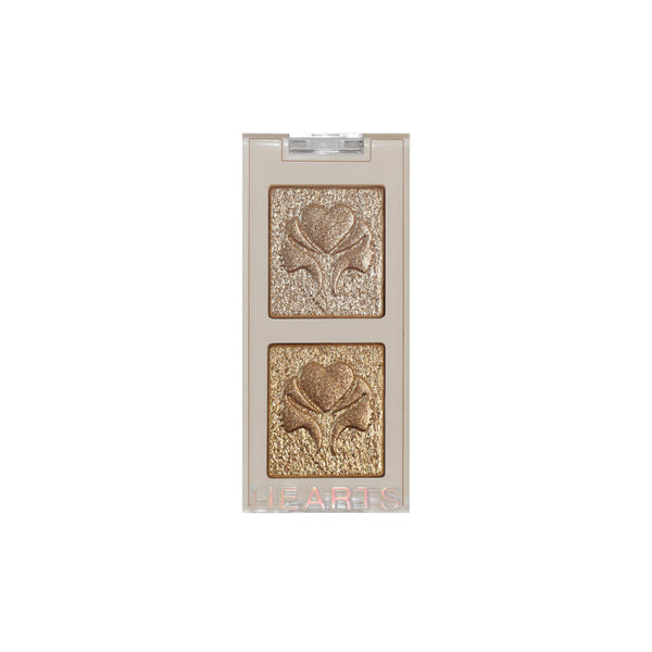 HEARTS DUO Glittery CREAM Eyeshadow 002 ظلال عيون كريمية لامعة
