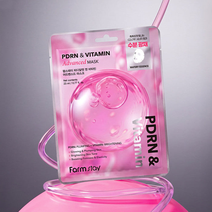 FARMSTAY PDRN AND VITAMIN ADVANCED MASK 23ML