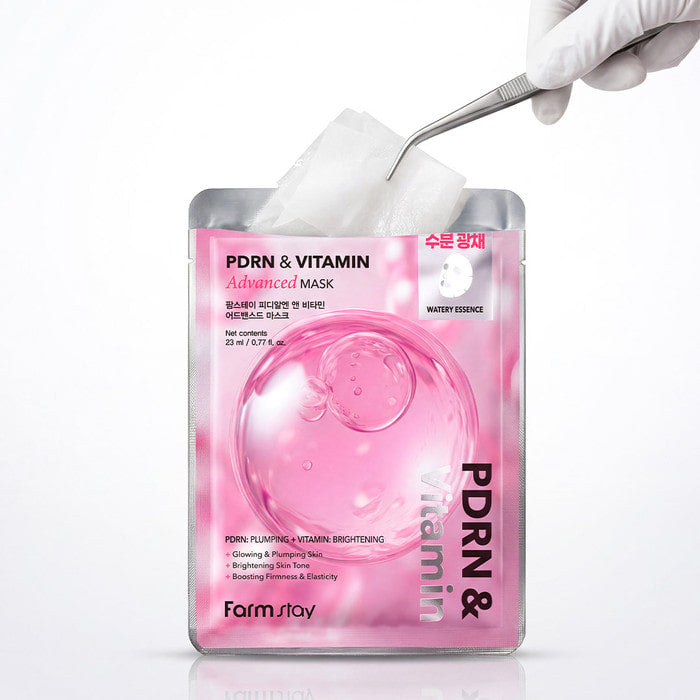 FARMSTAY PDRN AND VITAMIN ADVANCED MASK 23ML