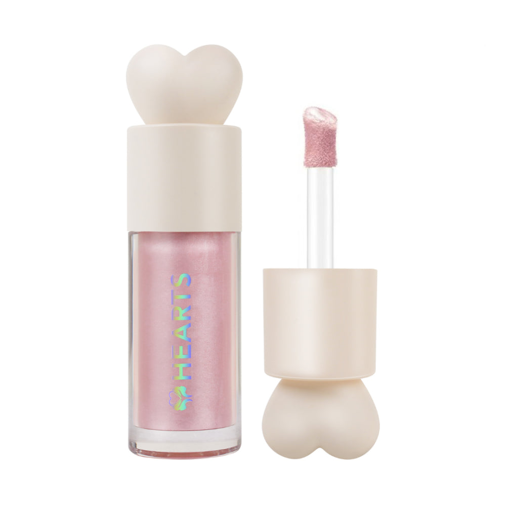 Hearts Soft Liquid Highlighter Pink 001 هايلايتر سائل