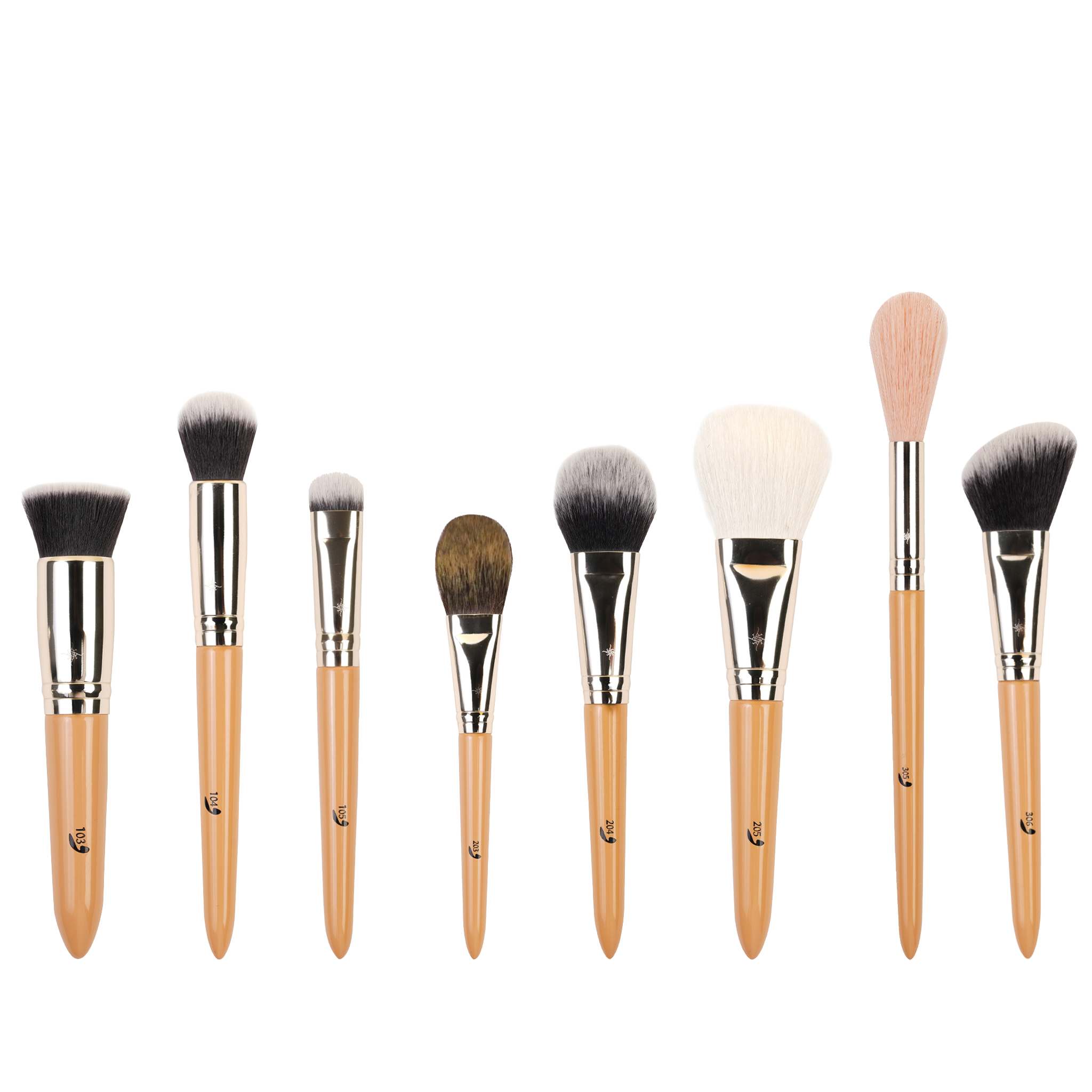 Addoony Face Brush Set أدوني: طقم فرش الوجه - ٨ فرش متكاملة.