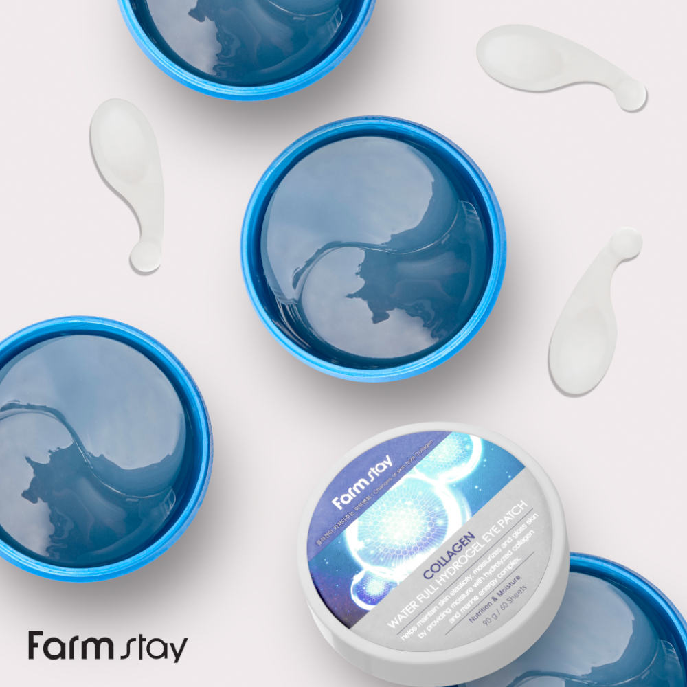 FARMSTAY COLLAGEN WATER FULL HYDROGEL EYE PATCH