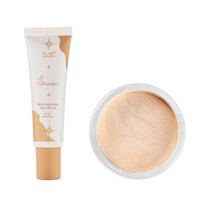 Addoony Better Together - So Beautiful BB Hydrating Veil + Ever After Mineral Veil أفضل معاً: سو بيوتفل بي بي كريم + بودرة معدنية مينيرال فيل