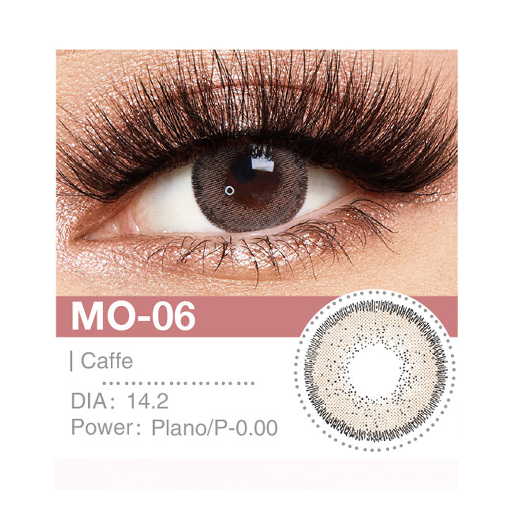 Eljoori -  MO-06 Caffe Contact Lense  - عدسات الجوري