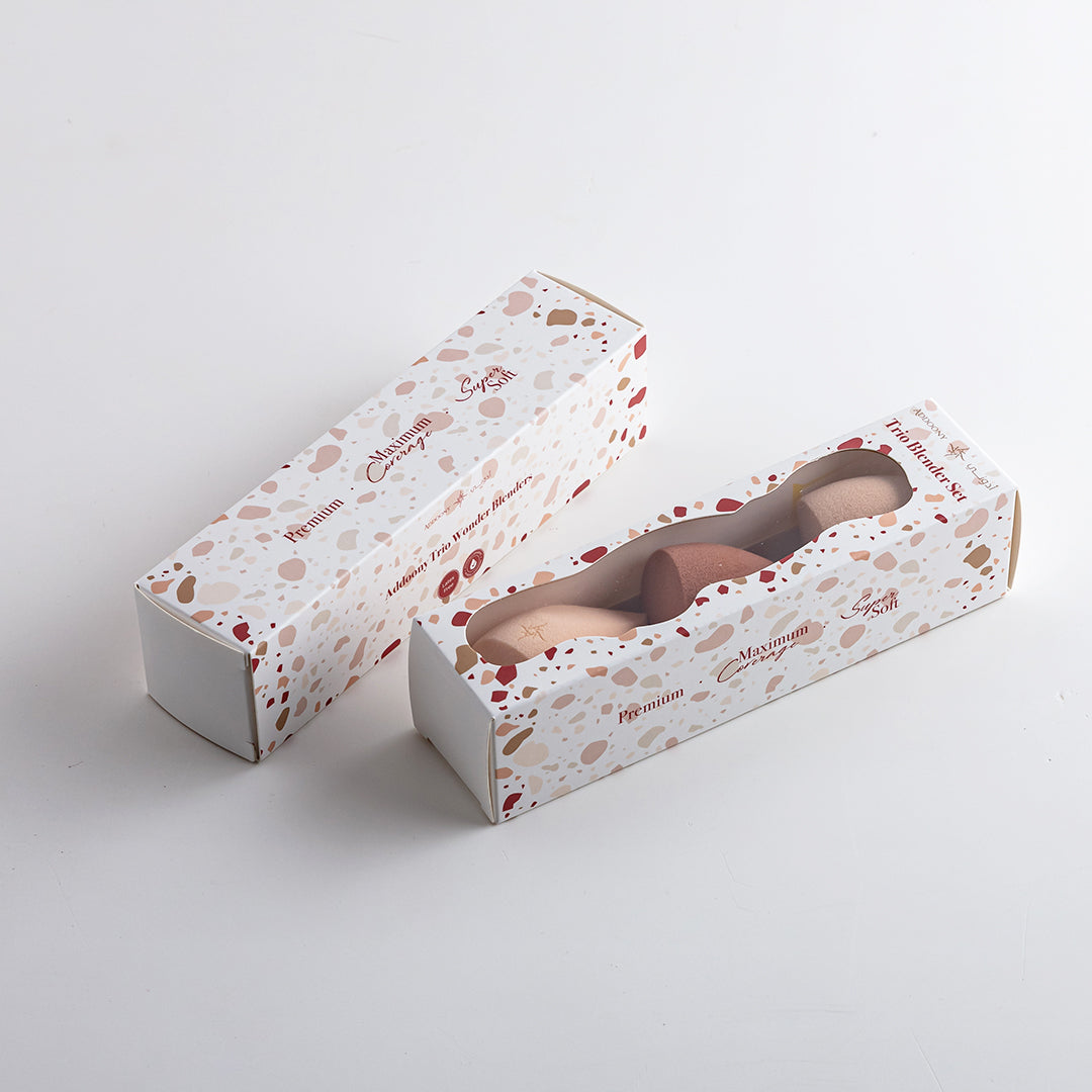 Addoony Terrazzo Blender Set أدوني: طقم اسفنجات تيرازو