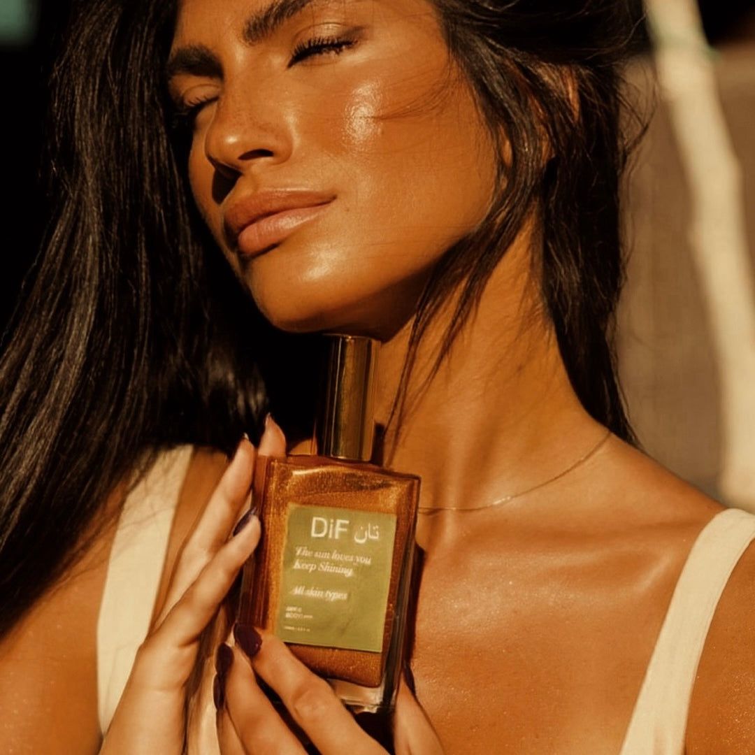 DiF - The sun loves you keep shining - زيت للتشميس