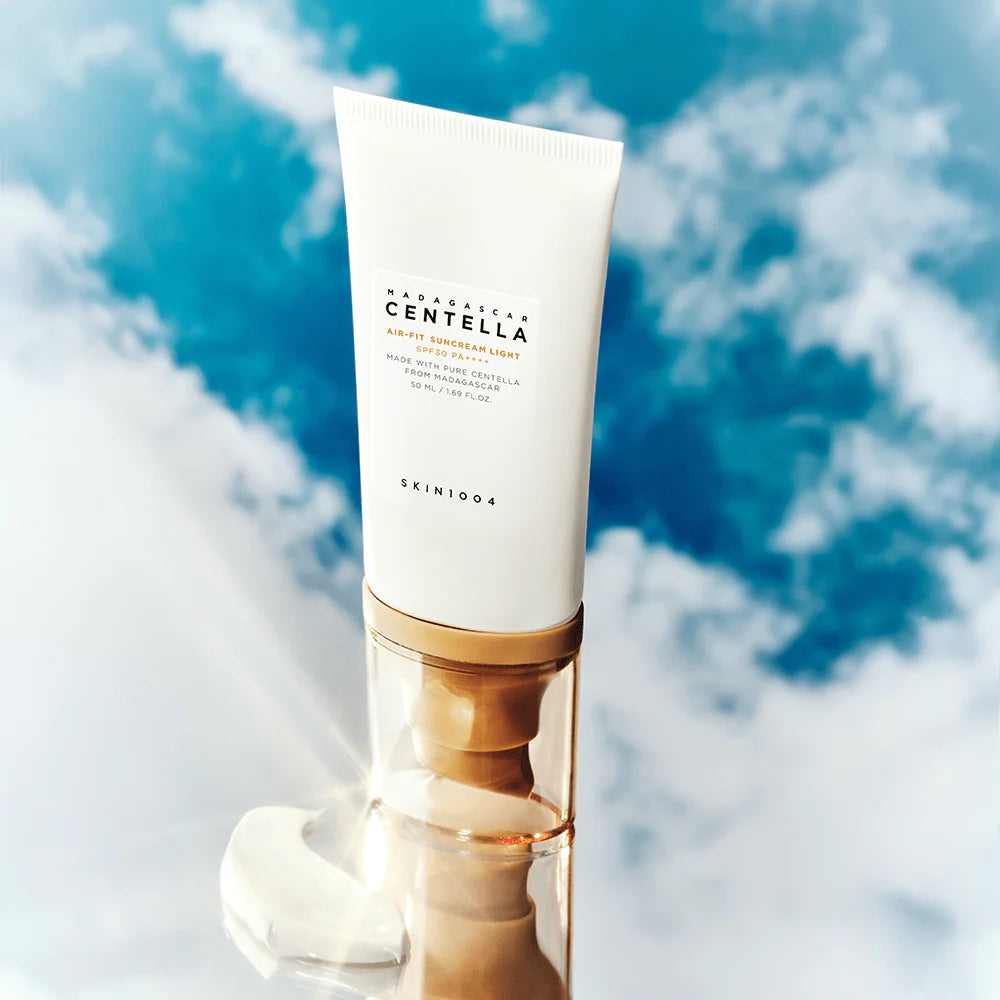 Skin1004 - Madagascar Centella Air-Fit Suncream Light 50ml واقي الشمس مدغشقر سينتيلا ٥٠ مل