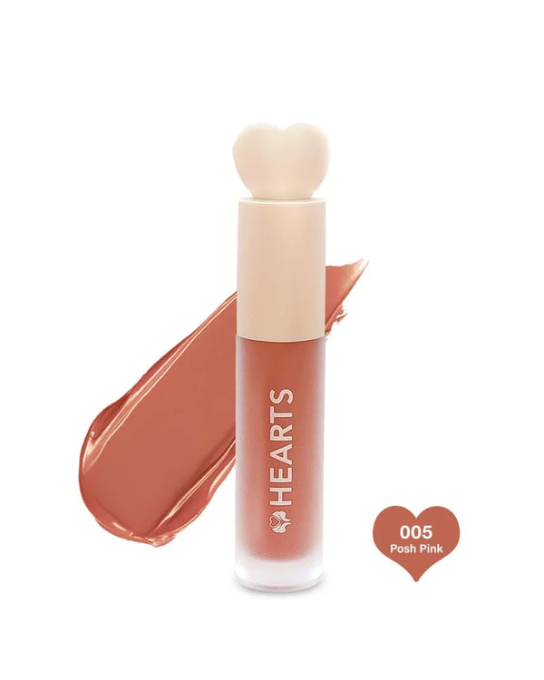 Hearts Liquid Matte Lipstick 005 روج بدون لمعه