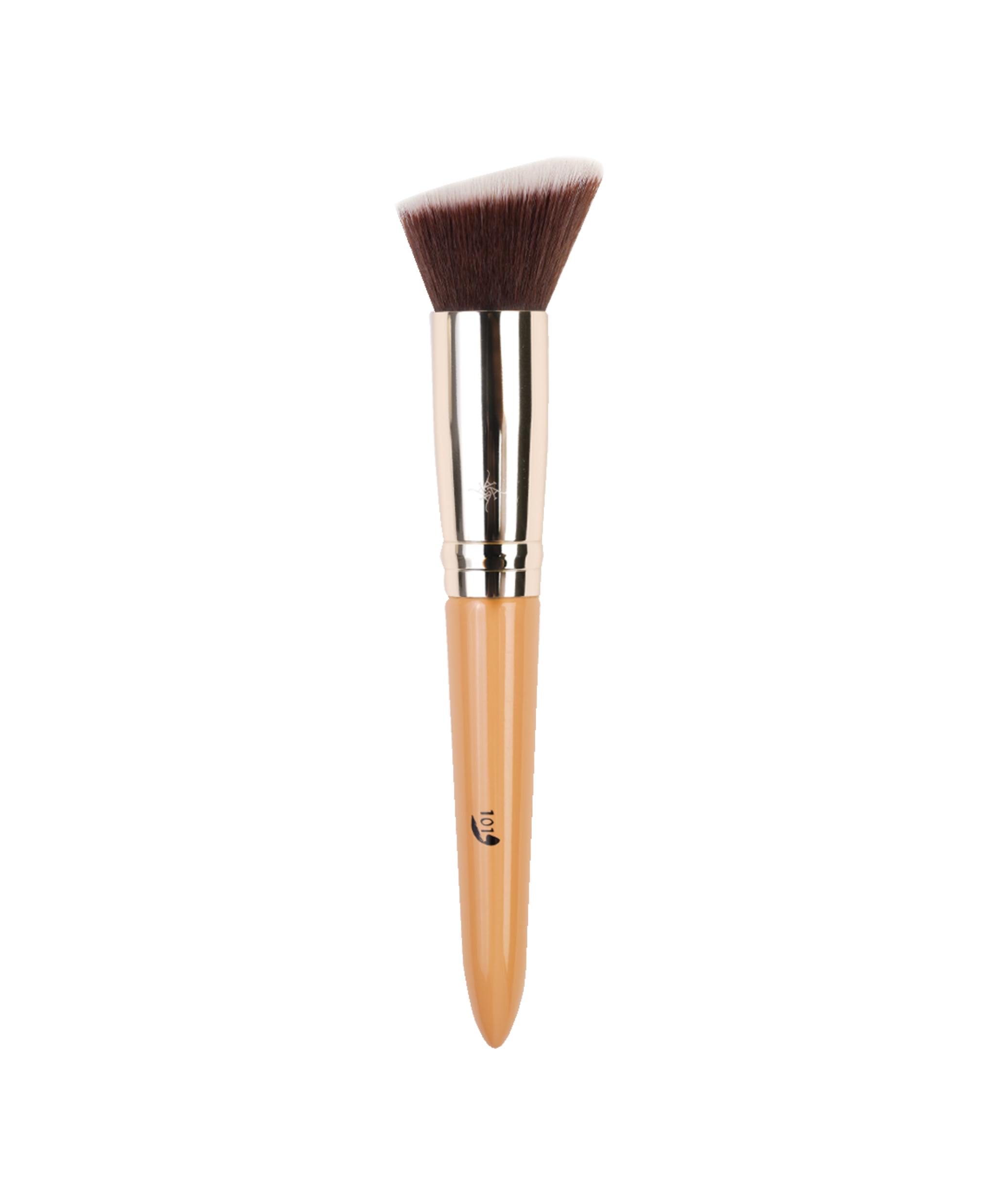 Addoony Beauty Addoony Individual Coverage Face Brush showing soft bristles and ergonomic handle for precise makeup application