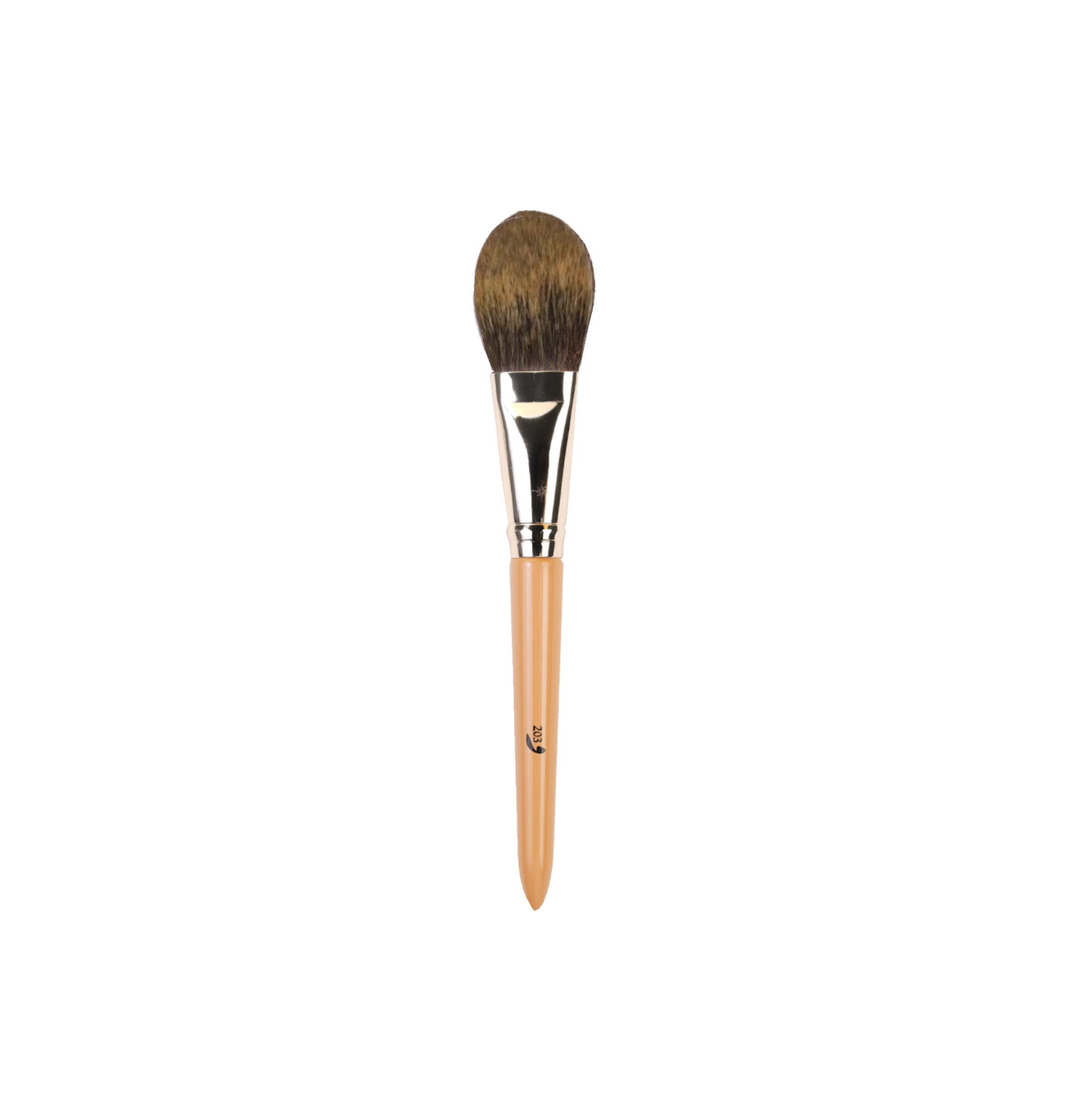 Addoony Beauty individual powder face brush, soft bristles and ergonomic handle, designed for smooth powder application.