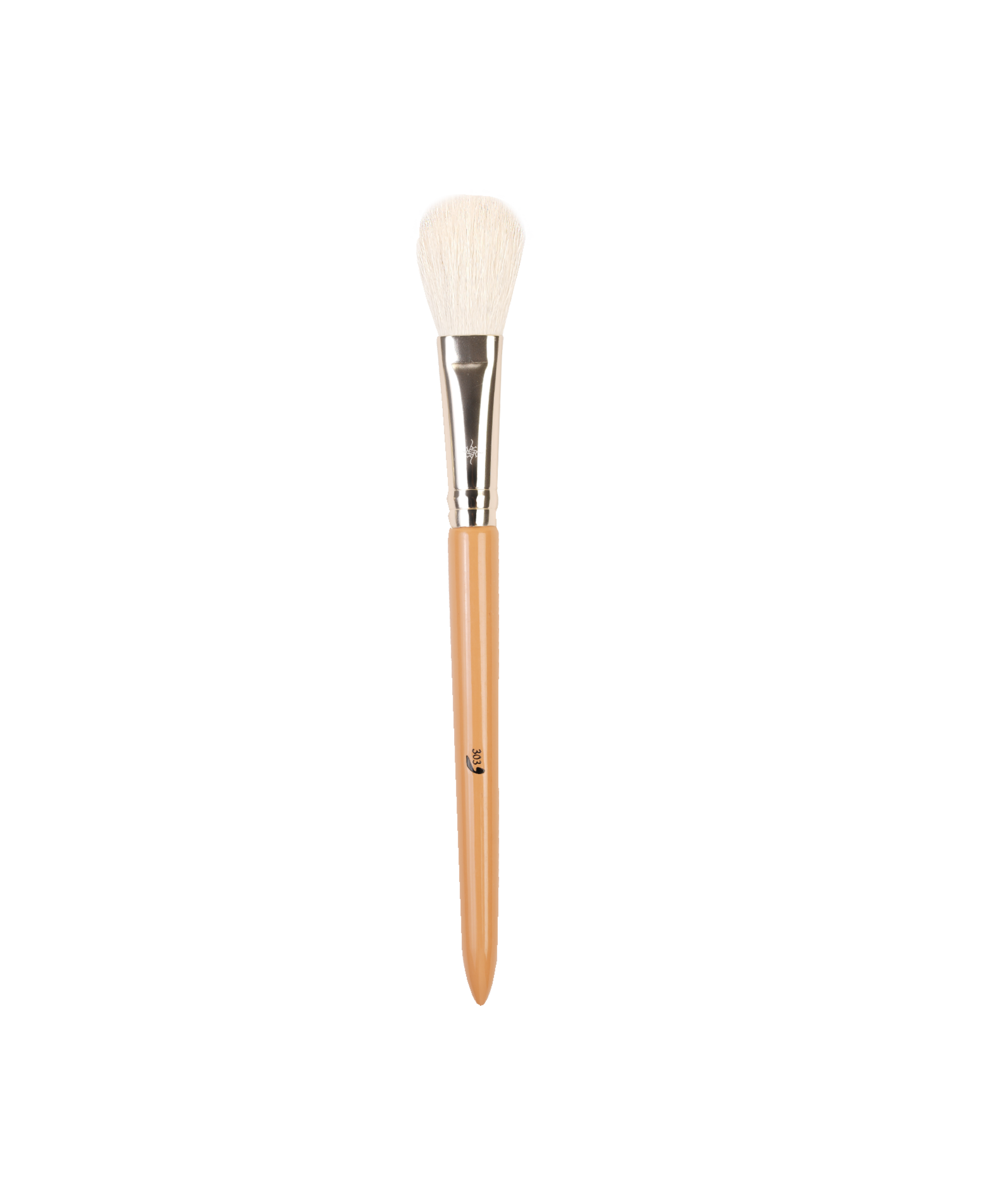 Addoony Beauty Cheeks Face Brush showing soft bristles and ergonomic handle for precise makeup application.