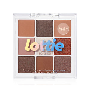 Lottie London- Lottie Palette Chocolate Box eyeshadow لوتي - باليت ايشادو - شوكلت بوكس