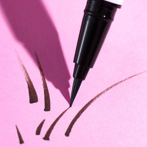 Lottie London- Arch Rival- Microfine Brow Pen Dark Brown لوتي - قلم للحواجب