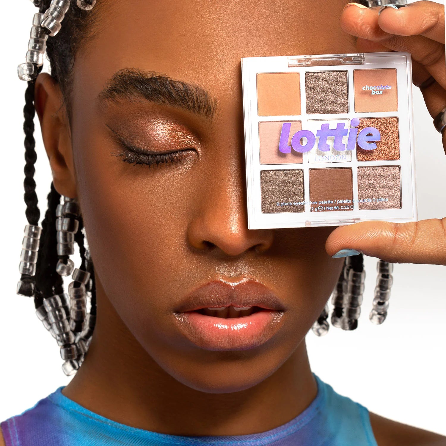 Lottie London- Lottie Palette Chocolate Box eyeshadow لوتي - باليت ايشادو - شوكلت بوكس