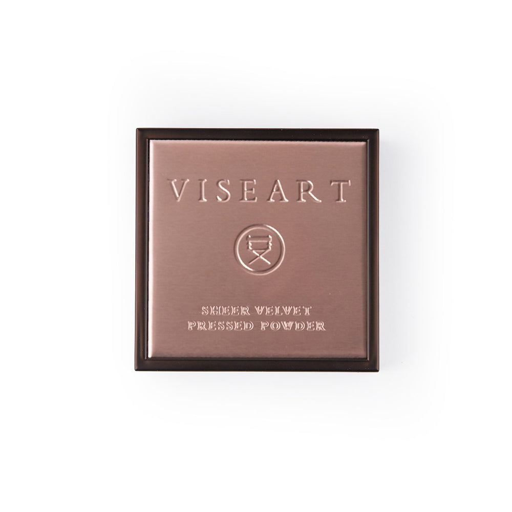 VISEART Sheer Velvet Pressed Powder (Cocoa) ڤايزارت: بودرة مضغوطة شير فيلفت: كاكاو