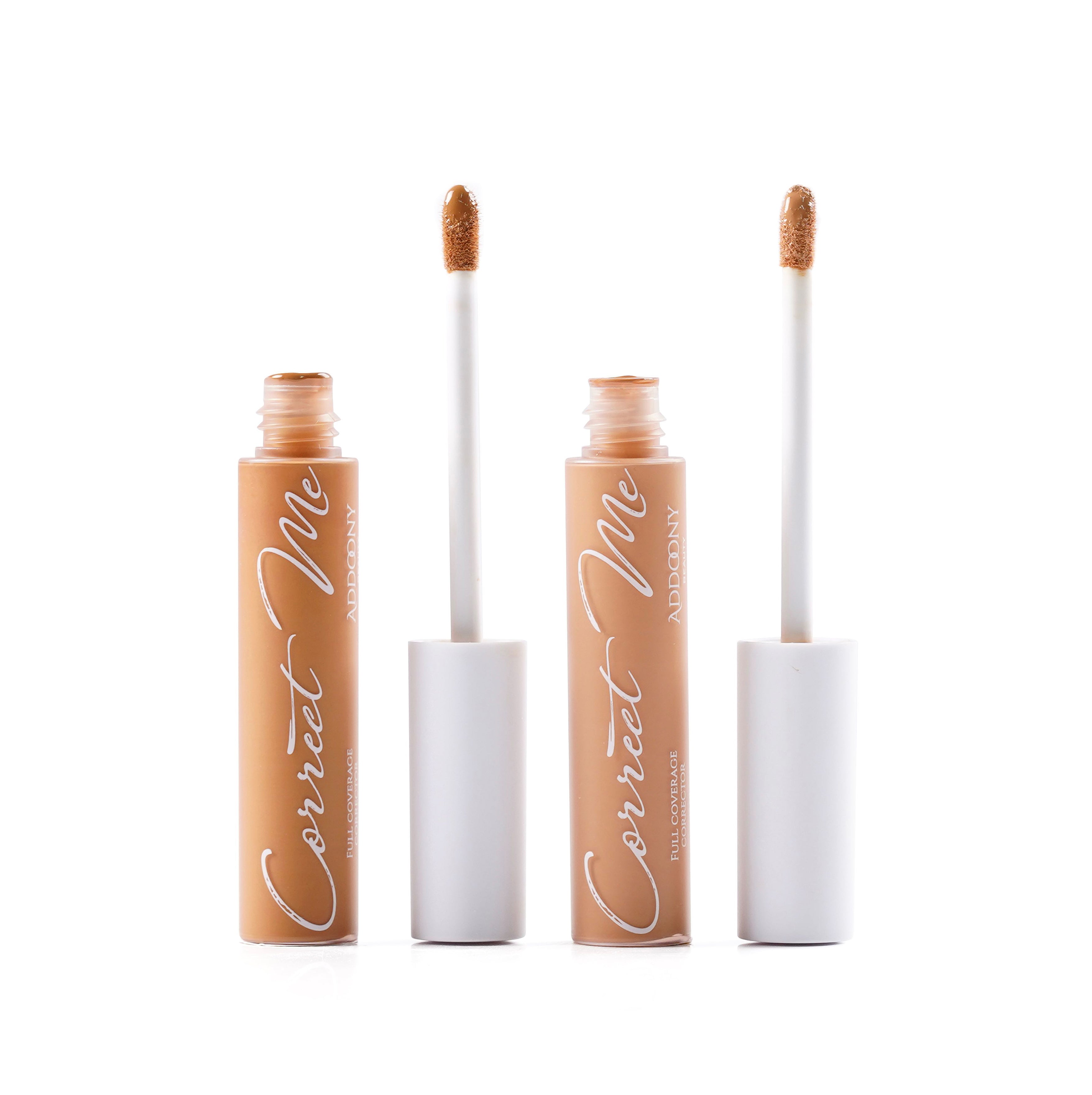 Addoony Correct Me Corrector in Saffron color, featuring a compact design from Addoony Beauty, used for skin correction.