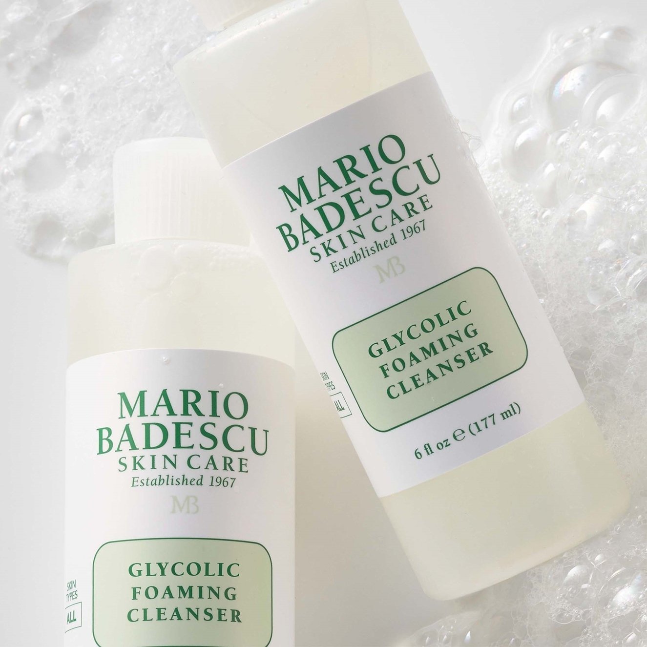 Mario Badescu Glycolic Foaming Cleanser (177 ml ) منظف رغوي جليكوليك ماريو باديسكو