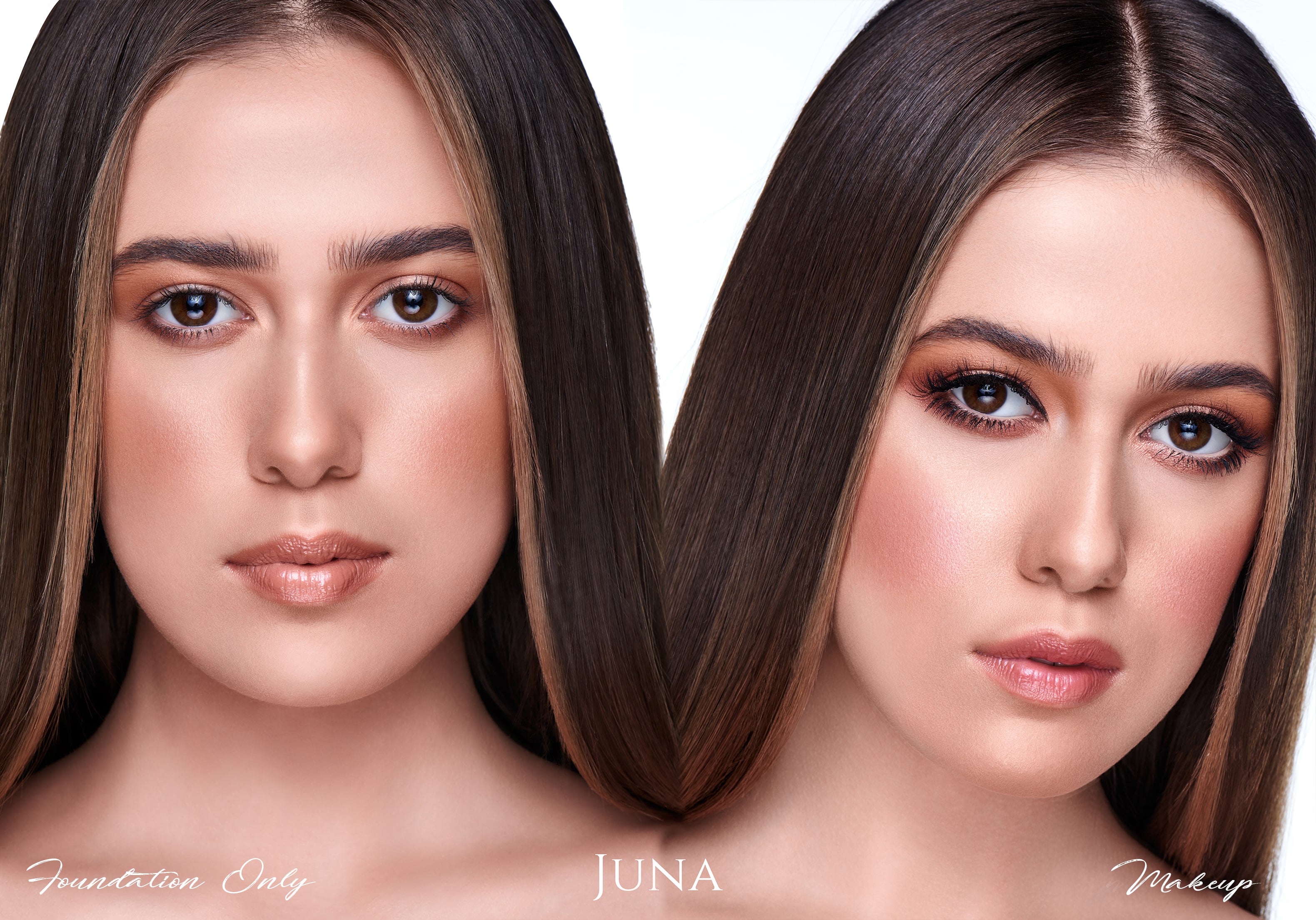 Addoony So Perfect Foundation by Addoony Beauty in Juna shade, showing the smooth, creamy texture of the liquid foundation.