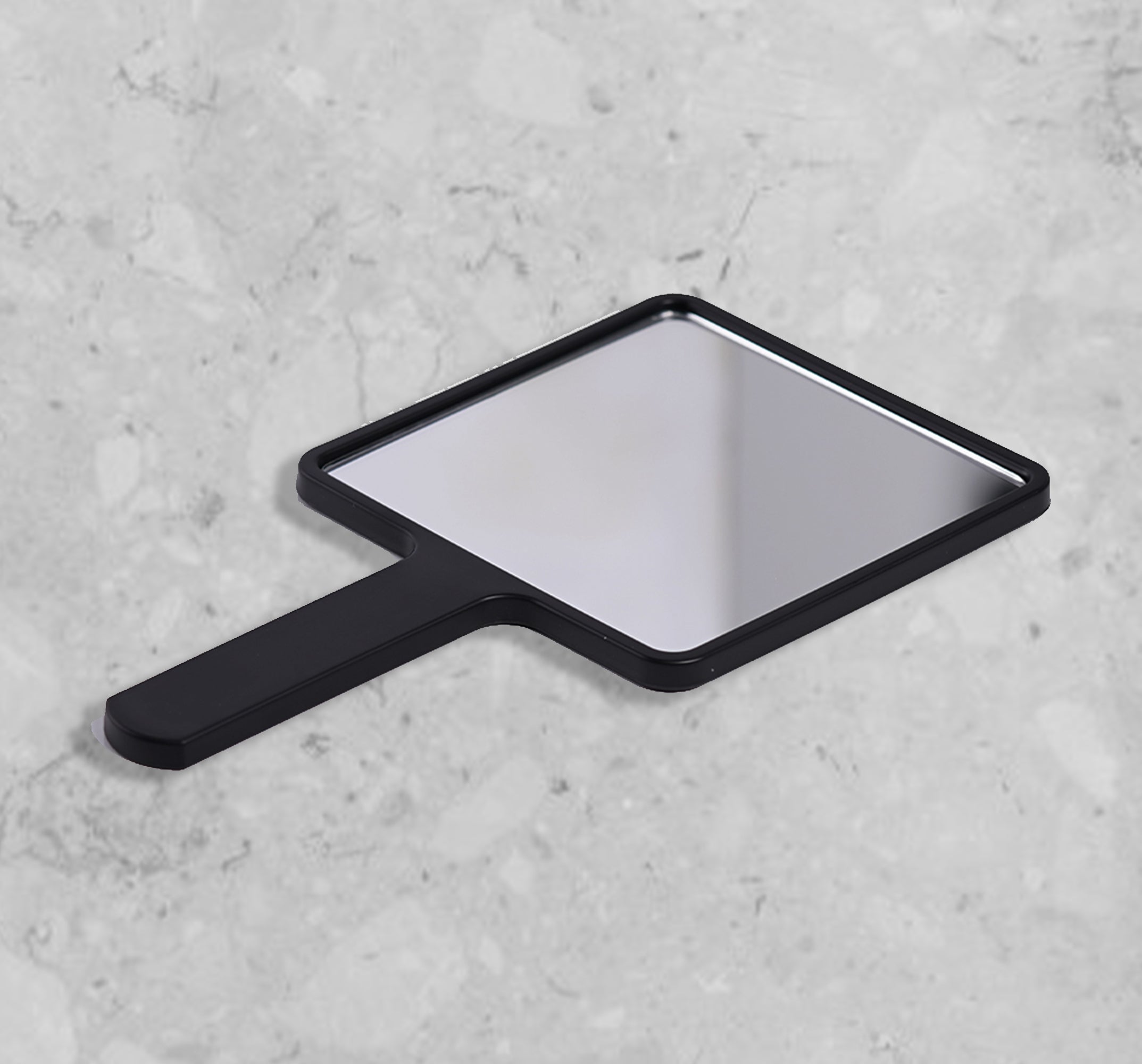 Addoony Beauty Gifts handheld mirror with handle, compact tool for makeup and grooming, featuring a reflective surface.
