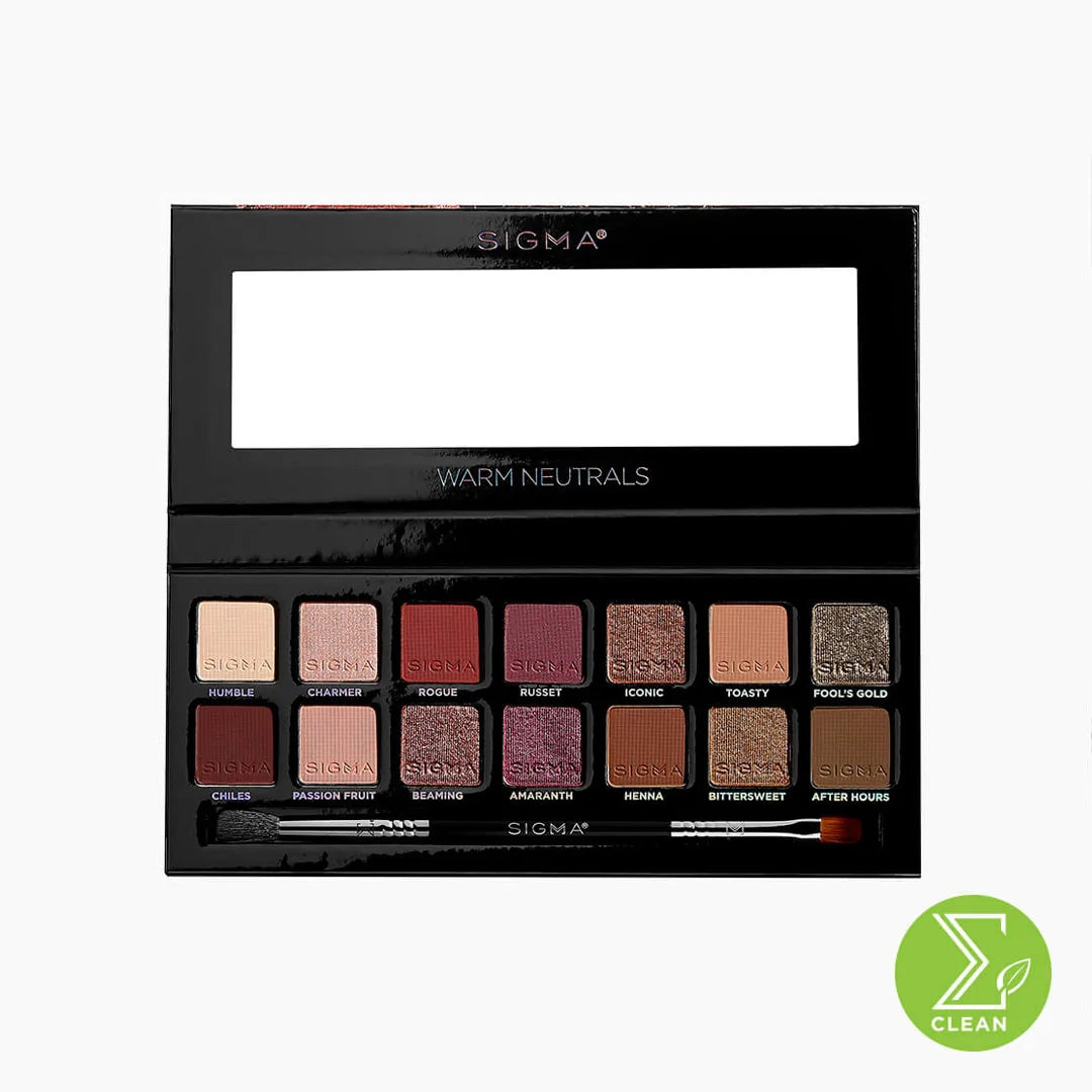 Sigma Warm neutrals eyeshadow palette سيجما - باليت ظلال - وارم نيوترالز